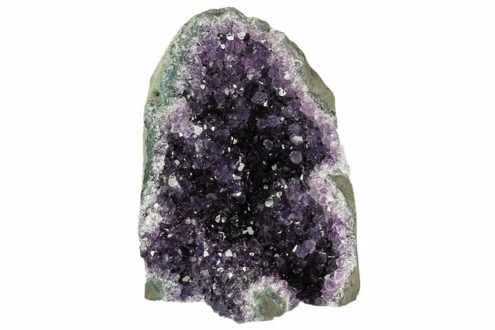 Dark Purple, Amethyst Crystal Cluster - Uruguay #123810